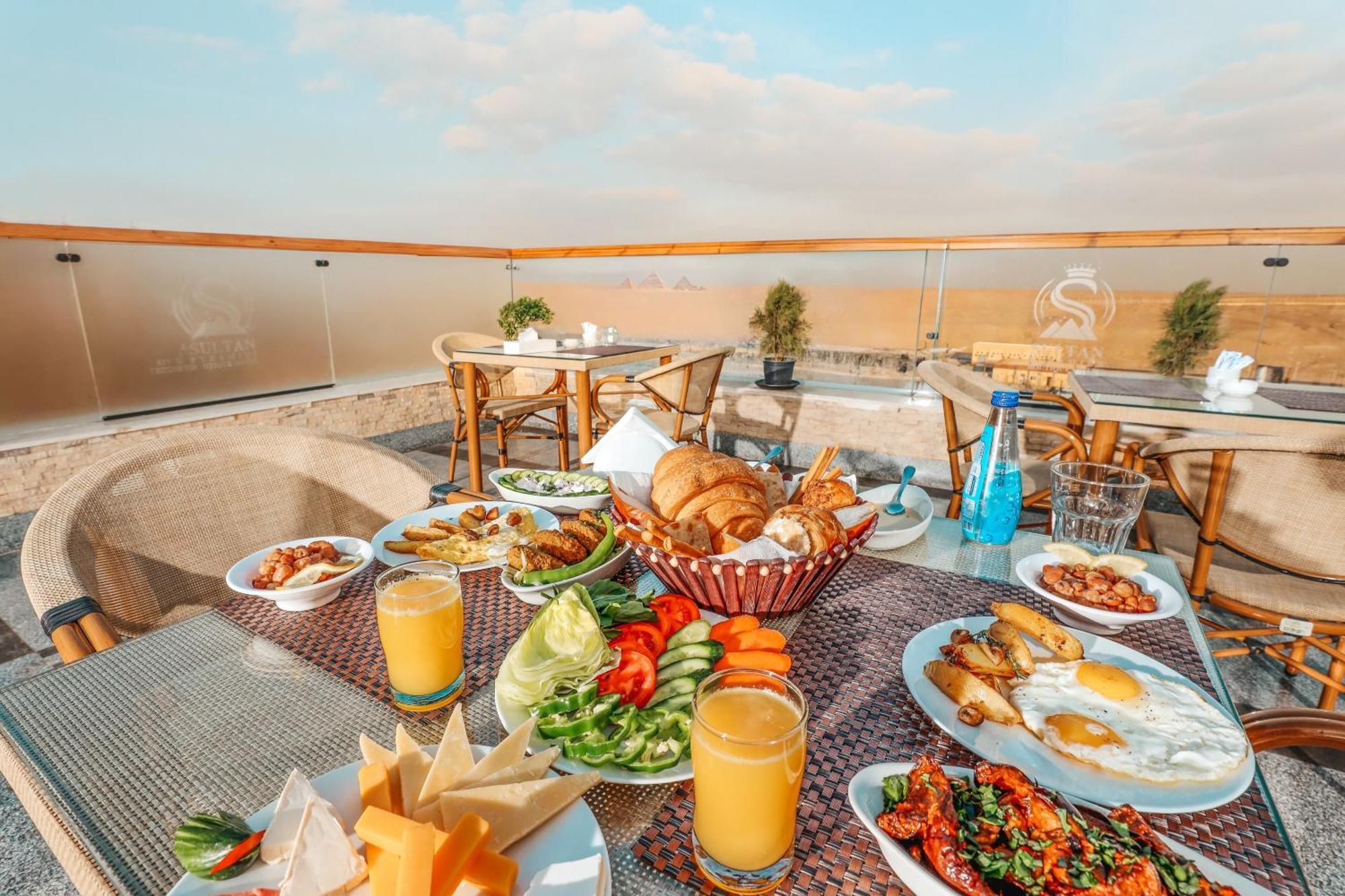 Sultan Pyramids View Inn Kafrat al Jabal Екстер'єр фото