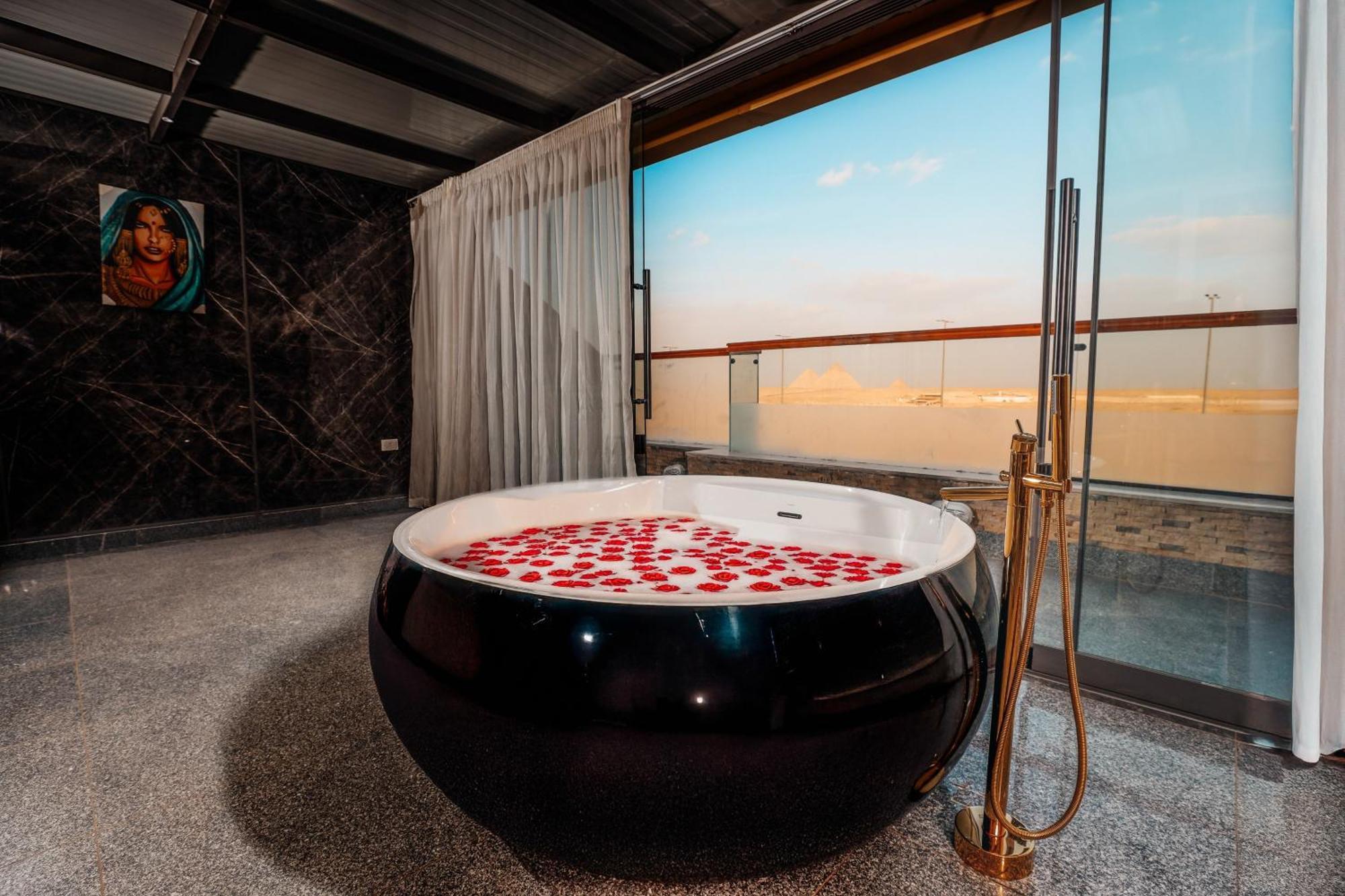 Sultan Pyramids View Inn Kafrat al Jabal Екстер'єр фото